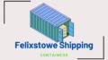 Felixstowe shipping container logo